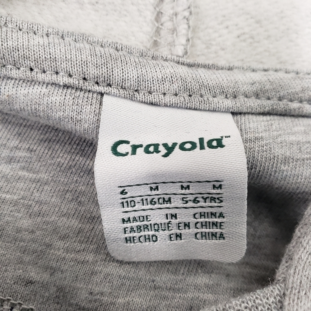 Crayola Boys Racecar Graphic Hoodie Sweatshirt Size 5-6 Years - Picture 4 of 6